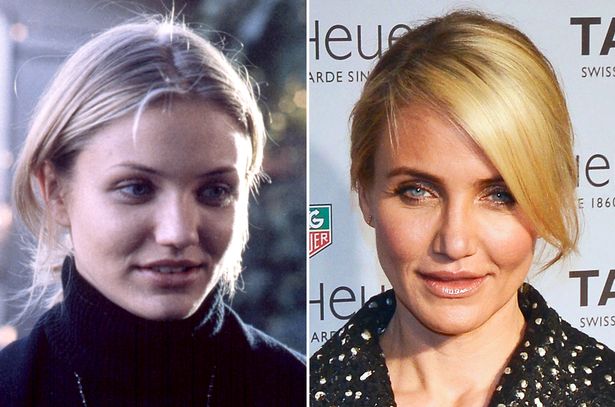 Cameron-Diaz-before-and-after-nose-surgery